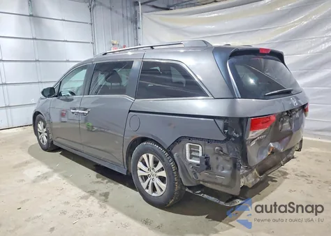 2017 Honda Odyssey Exl z USA, uszkodzony, nr VIN 5FNRL5H63HB007350